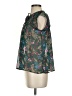Everly 100% Polyester Green Short Sleeve Blouse Size XS - photo 5