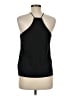Paper Crane 100% Polyester Black Sleeveless Blouse Size M - photo 2