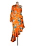 Venus 100% Polyester Orange Casual Dress Size 22 - photo 1