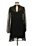 Stradivarius 100% Polyester Black Cocktail Dress Size S - photo 1