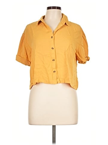 Rose + Olive Short Sleeve Blouse (view 1)