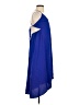 Wilfred 100% Silk Solid Blue Cocktail Dress Size 0 - photo 4