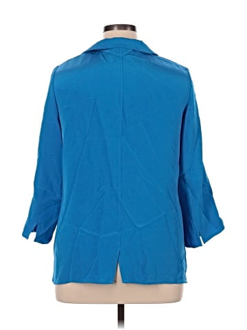 Nina Mclemore 3/4 Sleeve Button-Down Shirt (view 2)