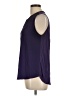 Papermoon 100% Polyester Purple Sleeveless Blouse Size L - photo 5