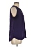 Papermoon 100% Polyester Purple Sleeveless Blouse Size L - photo 4