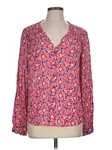 Maeve by Anthropologie Long Sleeve Blouse (view 1)