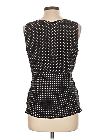 Alfani Sleeveless Silk Top (view 2)