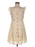 Altar'd State Polka Dots Tan Casual Dress Size M - photo 1