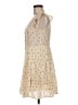 Altar'd State Polka Dots Tan Casual Dress Size M - photo 5