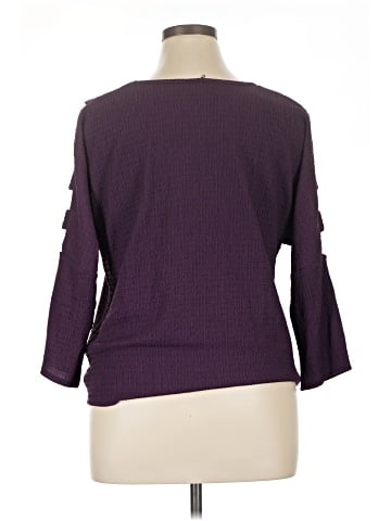 A. Byer 3/4 Sleeve Top (view 2)