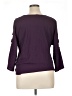 A. Byer Purple 3/4 Sleeve Top Size XL - photo 2
