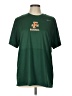 Nike 100% Polyester Green Short Sleeve T-Shirt Size L - photo 1