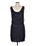 DressBarn 100% Polyester Stars Blue Cocktail Dress Size 8 - photo 2