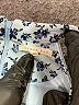 Copper Key Print Blue Cocktail Dress Size XS - photo 4