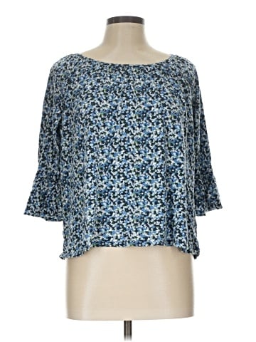 MICHAEL Michael Kors 3/4 Sleeve Blouse (view 1)