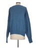 Double Zero 100% Acrylic Solid Blue Pullover Sweater Size S - photo 2