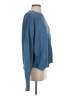 Double Zero 100% Acrylic Solid Blue Pullover Sweater Size S - photo 4