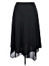 Kasper Solid Black Formal Skirt Size 14 - photo 1