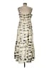 Francesca's 100% Polyester Graphic Ivory Casual Dress Size M (estimated) - photo 2