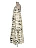 Francesca's 100% Polyester Graphic Ivory Casual Dress Size M (estimated) - photo 5