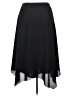 Kasper Solid Black Formal Skirt Size 14 - photo 2