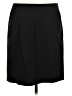 Theory 100% Wool Solid Black Wool Skirt Size 8 - photo 1
