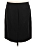 Theory 100% Wool Solid Black Wool Skirt Size 8 - photo 2