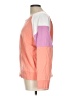 Evereve 100% Cotton Color Block Orange Sweatshirt Size L - photo 5