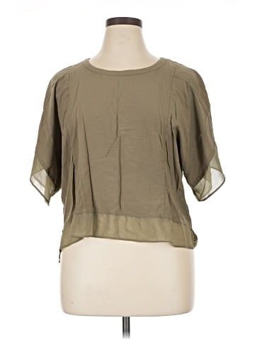 DKNY Short Sleeve Blouse (view 1)
