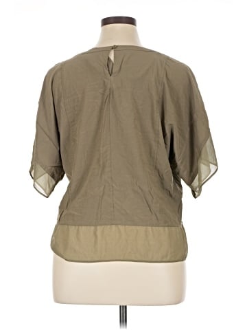 DKNY Short Sleeve Blouse (view 2)