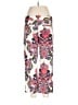 J.Crew Floral Ivory Casual Pants Size 8 - photo 2