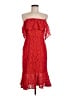 BCBGMAXAZRIA Red Cocktail Dress Size 6 - photo 1
