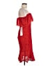 BCBGMAXAZRIA Red Cocktail Dress Size 6 - photo 4