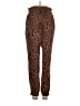 Express Animal Print Brown Casual Pants Size XS - photo 1