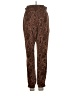 Express Animal Print Brown Casual Pants Size XS - photo 2