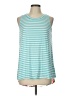 Le Lis Teal Sleeveless Top Size L - photo 1