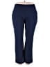 Lands' End Solid Blue Active Pants Size 2X - photo 1