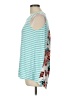 Le Lis Teal Sleeveless Top Size L - photo 5