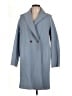 J.Crew 100% Wool Blue Wool Coat Size 12 - photo 1