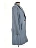 J.Crew 100% Wool Blue Wool Coat Size 12 - photo 4