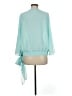 Venus Teal 3/4 Sleeve Blouse Size M - photo 2