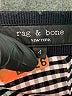 Rag & Bone Houndstooth Gray Casual Pants Size 4 - photo 7