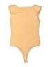 Bar III Solid Tan Bodysuit Size XS - photo 2