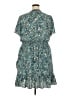 MICHAEL Michael Kors Paisley Teal Casual Dress Size 2X - photo 2
