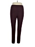 Terra & Sky Solid Burgundy Active Pants Size 1X - photo 2