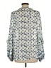 Zara Blue Long Sleeve Blouse Size L - photo 2