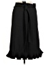 Gracia Solid Black Formal Skirt Size L - photo 2