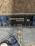 Just Black Blue Jeans Size 24 waist - photo 7