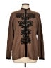 Bob Mackie Brown Cardigan Size L - photo 1
