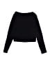 90 Degree by Reflex Black Pullover Sweater Size 12 - photo 2